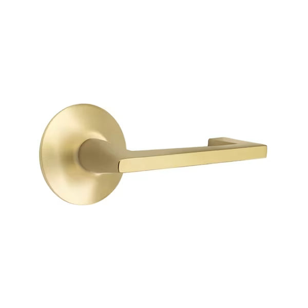 Emtek Argos Lever Handle with Modern Rosette
