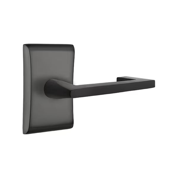 Emtek Argos Lever Handle with Modern Neos Rosette