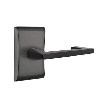 Emtek Argos Lever Handle with Modern Neos Rosette