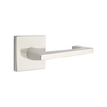 Emtek Argos Lever Handle with Modern Square Rosette