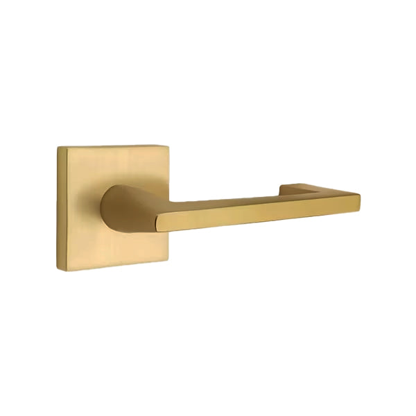 Emtek Argos Lever Handle with Modern Square Rosette