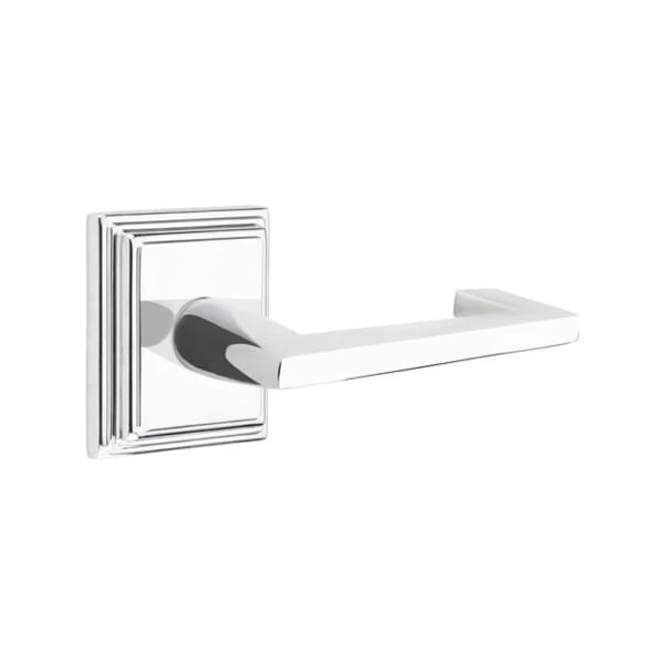 Emtek Argos Lever Handle with Wilshire Rosette