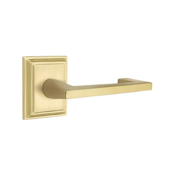Emtek Argos Lever Handle with Wilshire Rosette