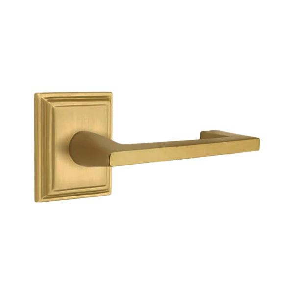 Emtek Argos Lever Handle with Wilshire Rosette