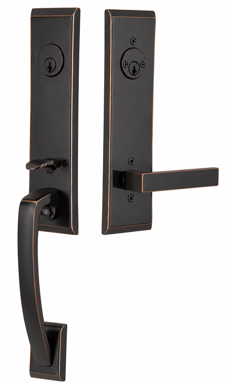 Emtek Apollo Entrance Handleset