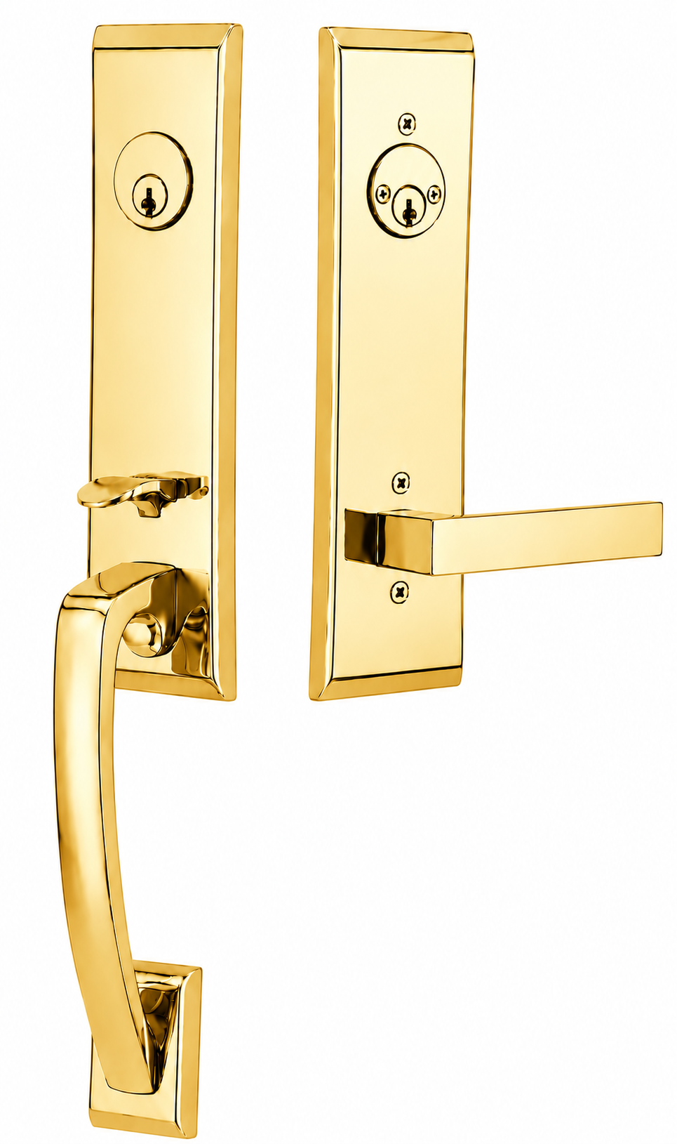Emtek Apollo Entrance Handleset
