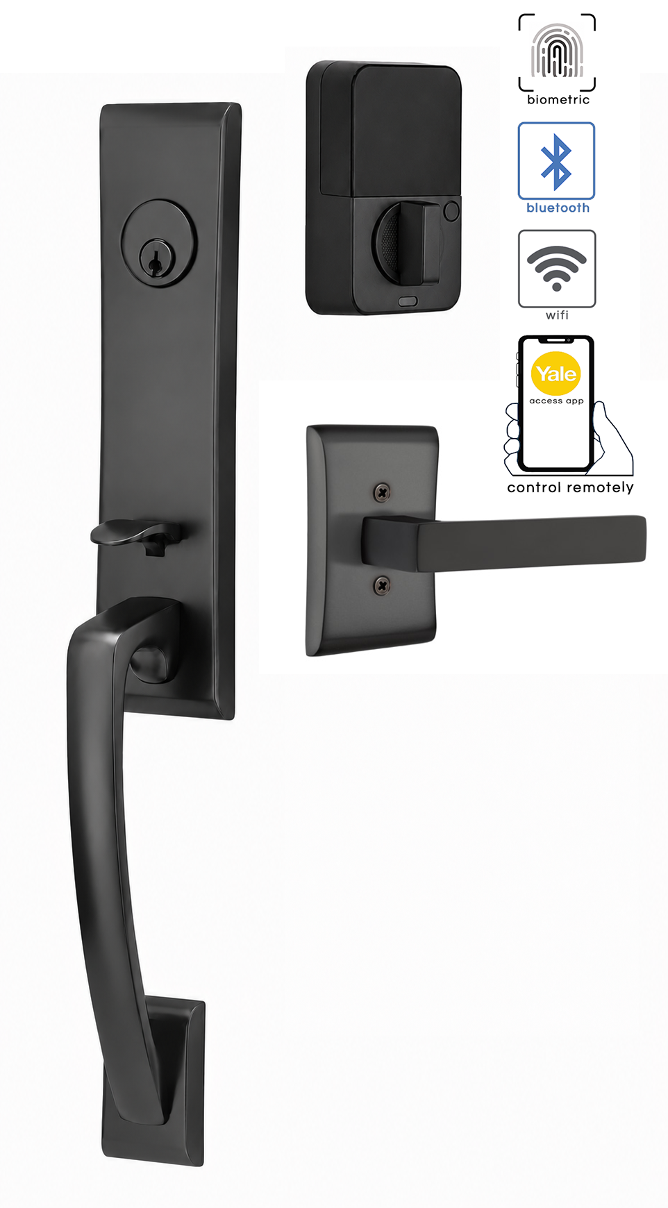 Emtek Apollo Entrance Handleset