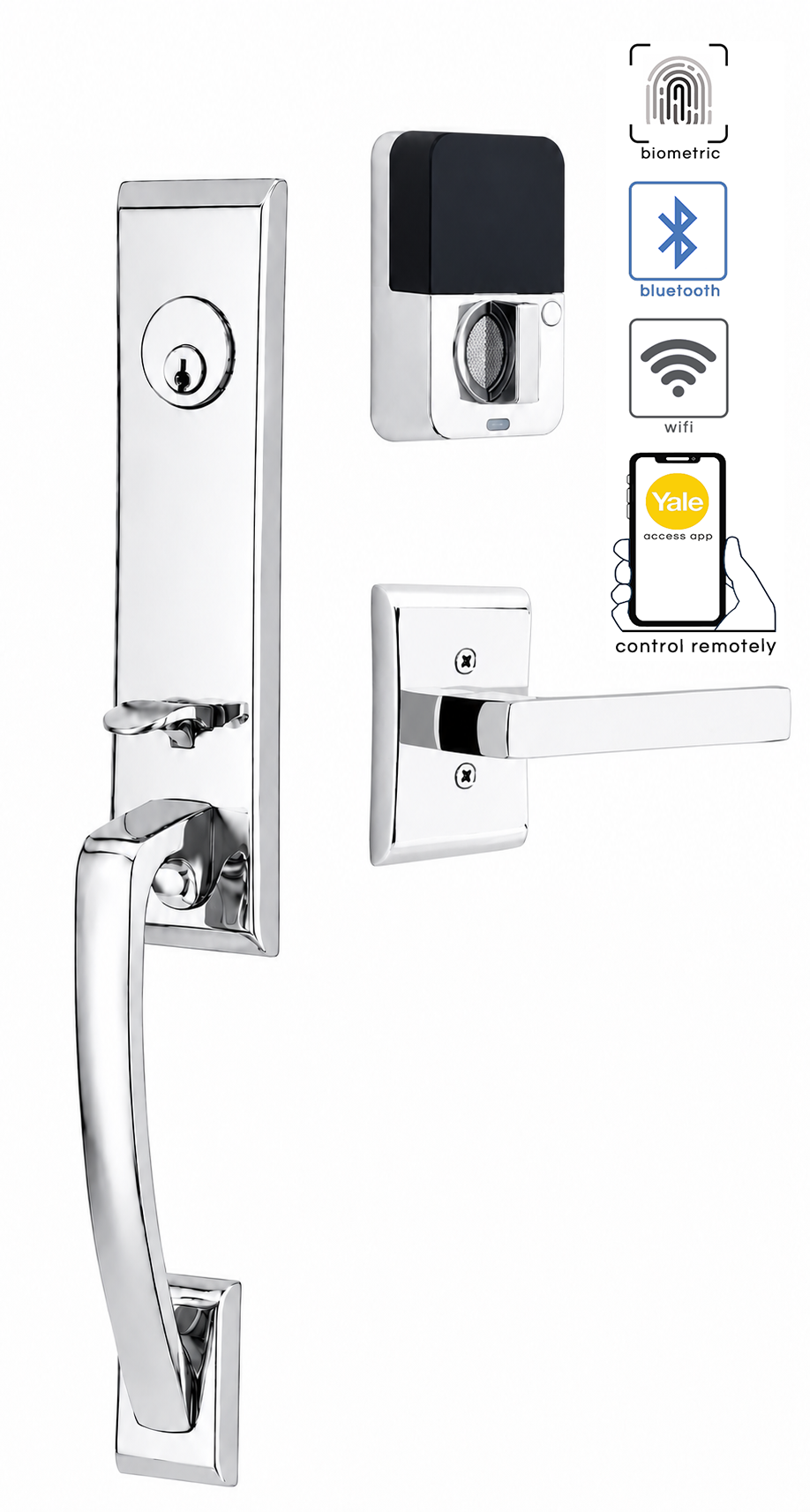 Emtek Apollo Entrance Handleset
