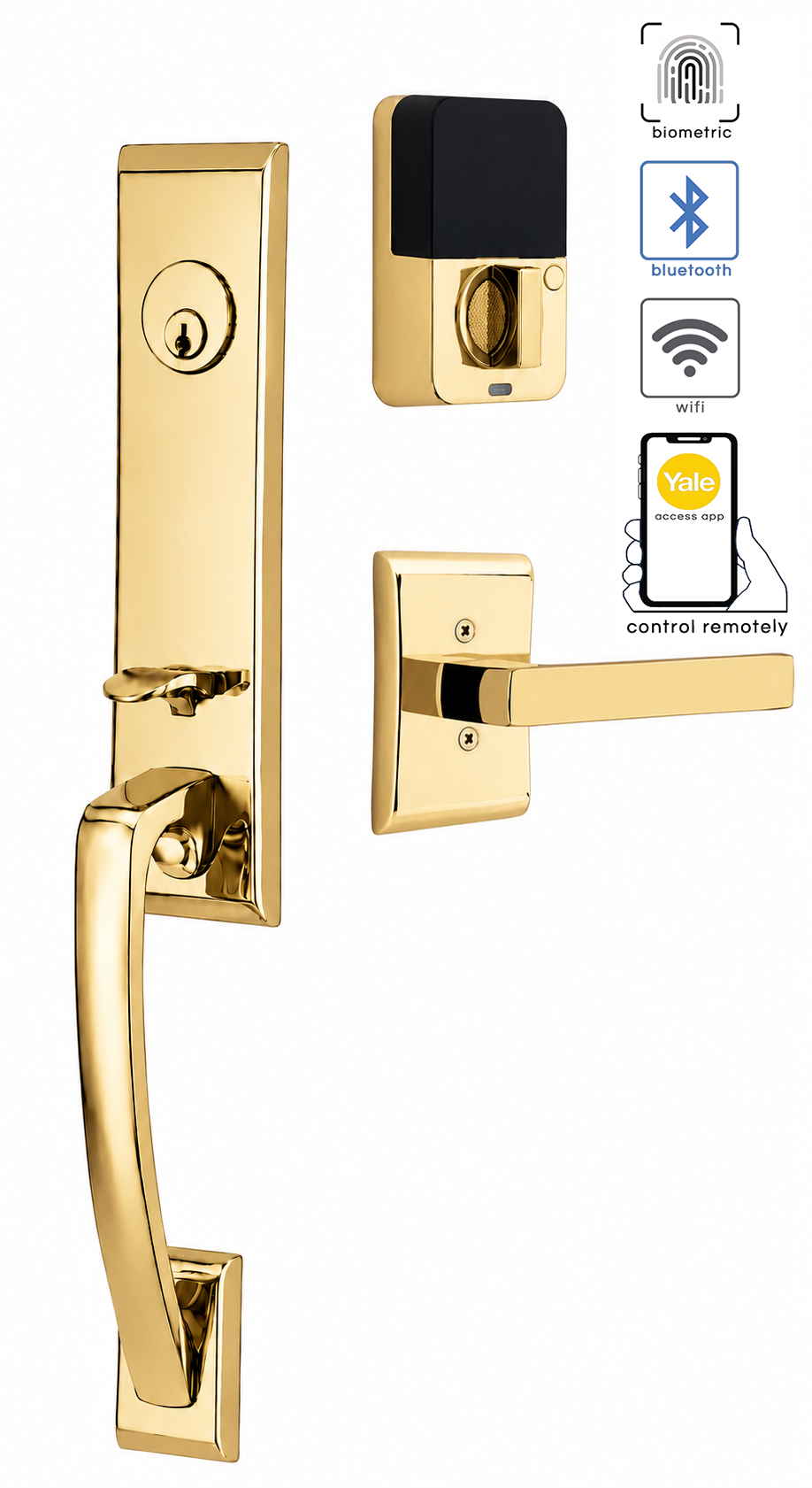 Emtek Apollo Entrance Handleset