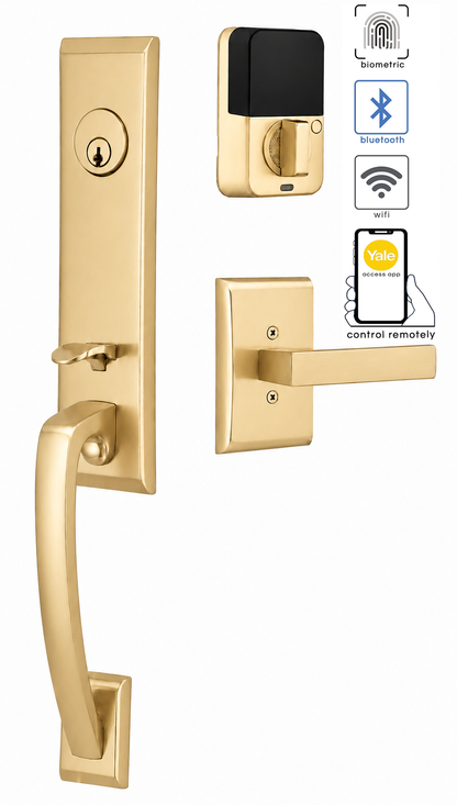 Emtek Apollo Entrance Handleset