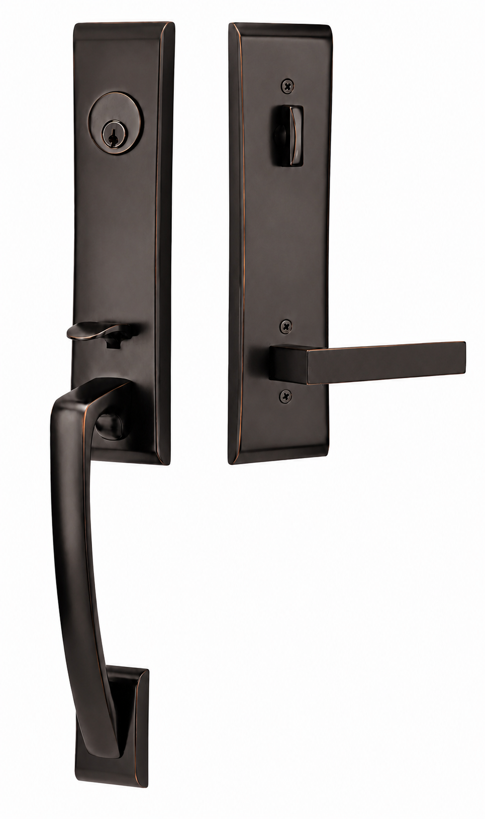 Emtek Apollo Entrance Handleset