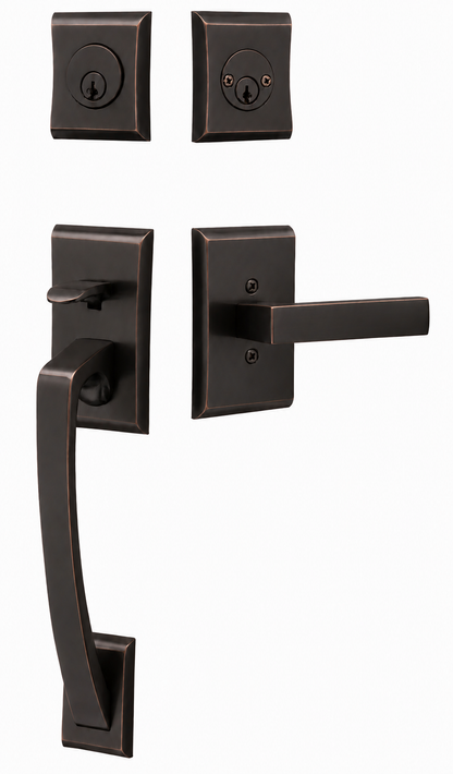 Emtek Ares Entrance Handleset