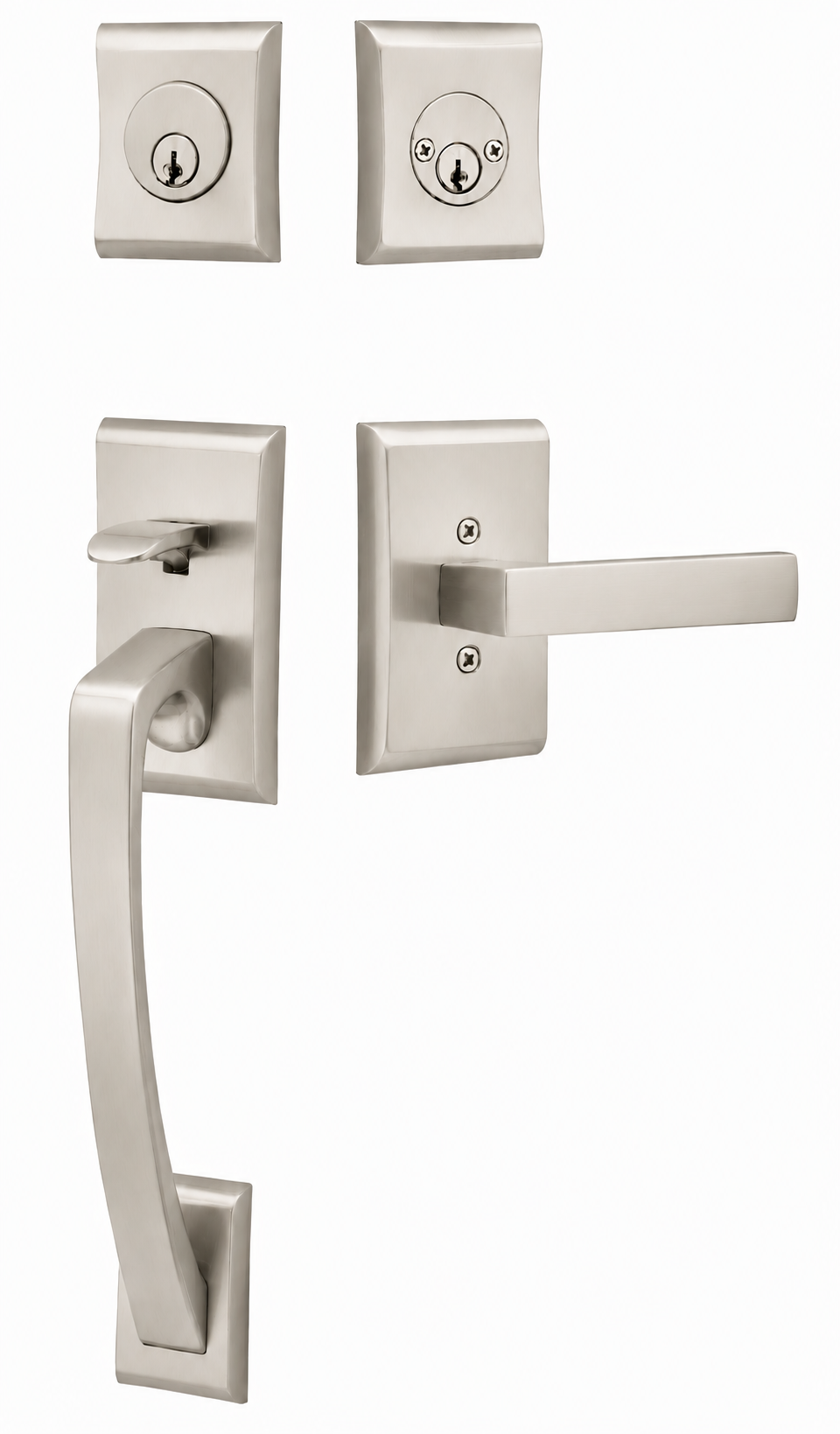 Emtek Ares Entrance Handleset