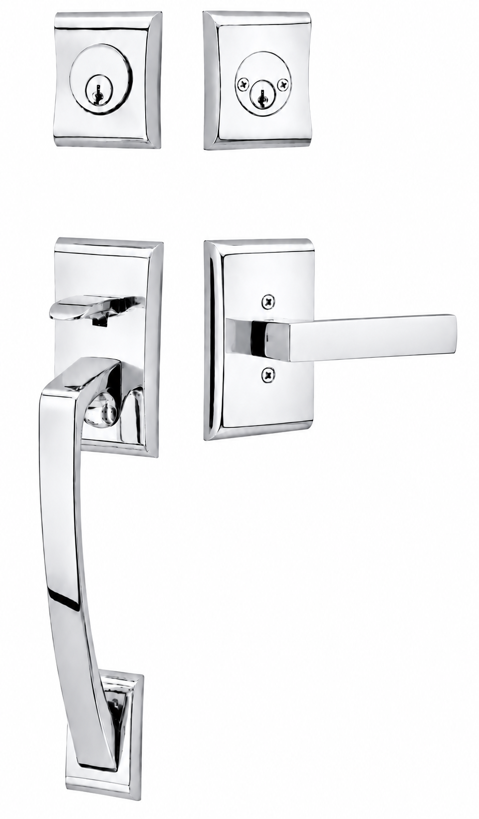 Emtek Ares Entrance Handleset