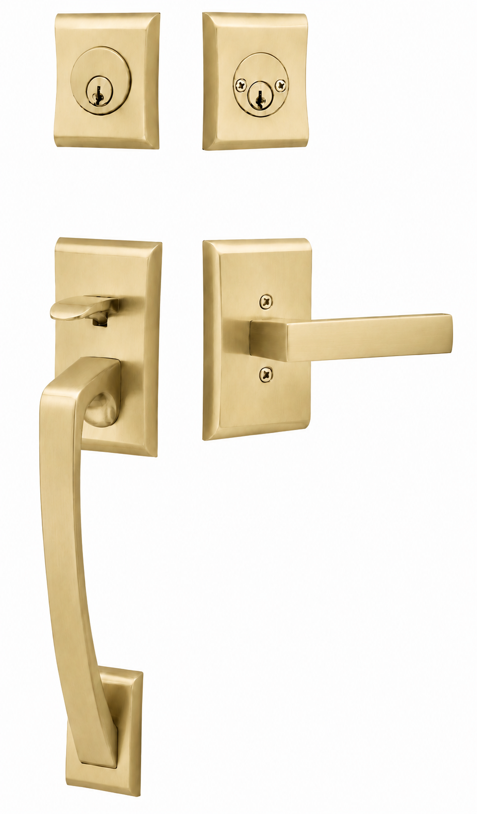 Emtek Ares Entrance Handleset