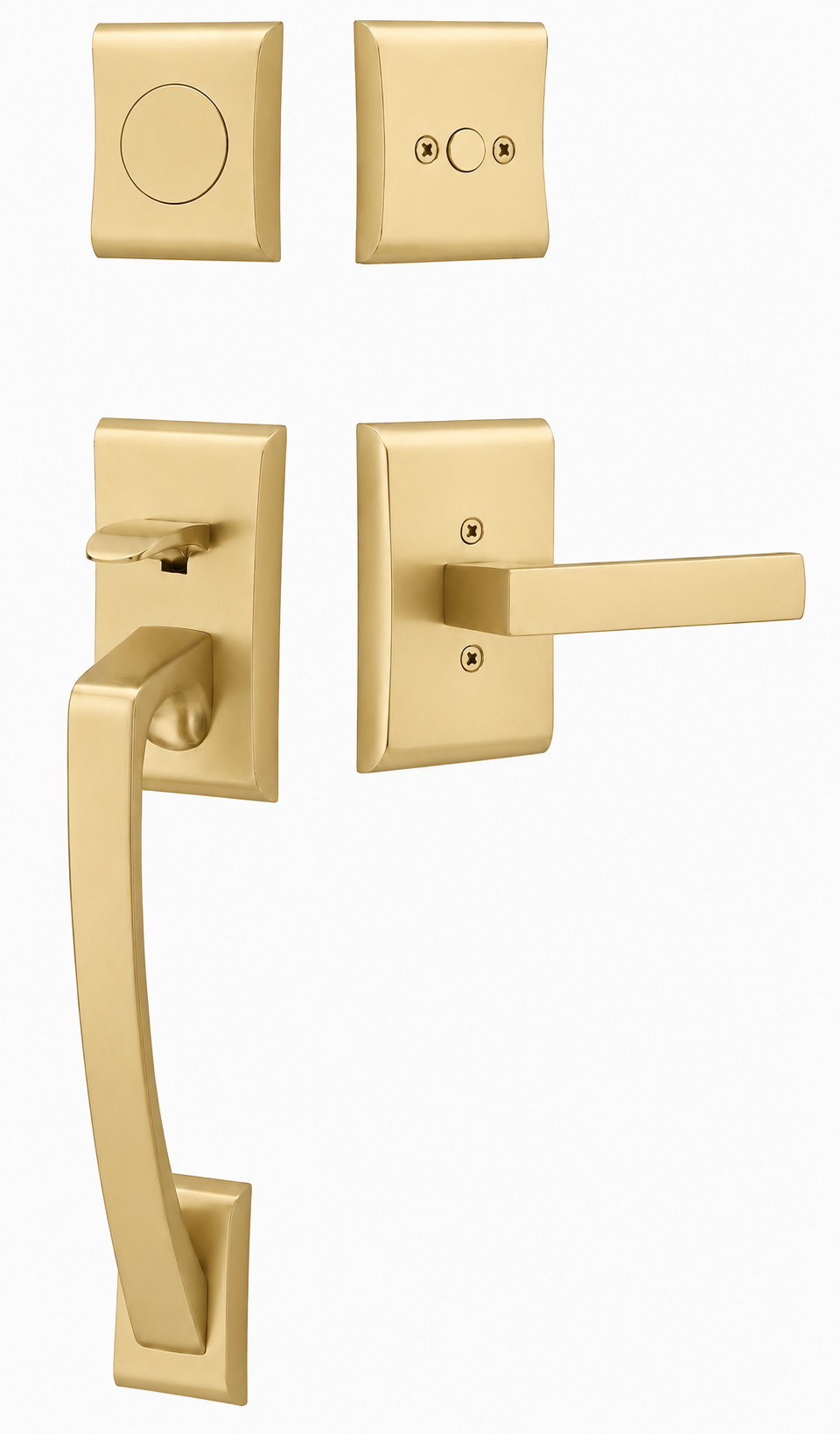 Emtek Ares Entrance Handleset