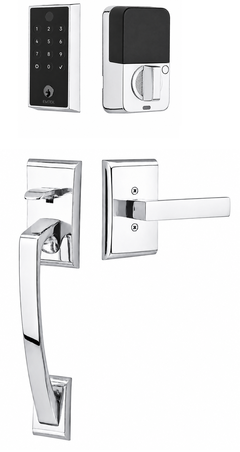 Emtek Ares Entrance Handleset