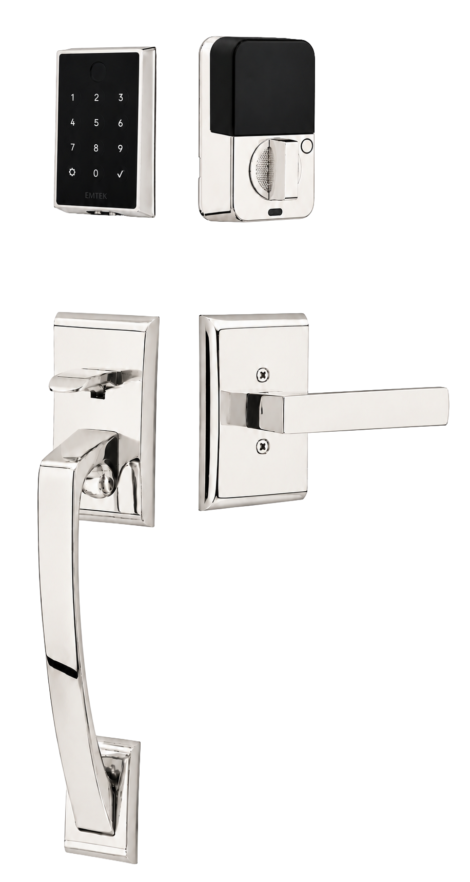 Emtek Ares Entrance Handleset