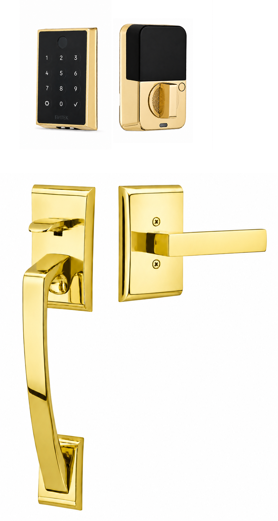 Emtek Ares Entrance Handleset