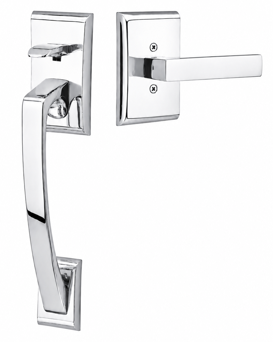 Emtek Ares Modern Lower Half Only