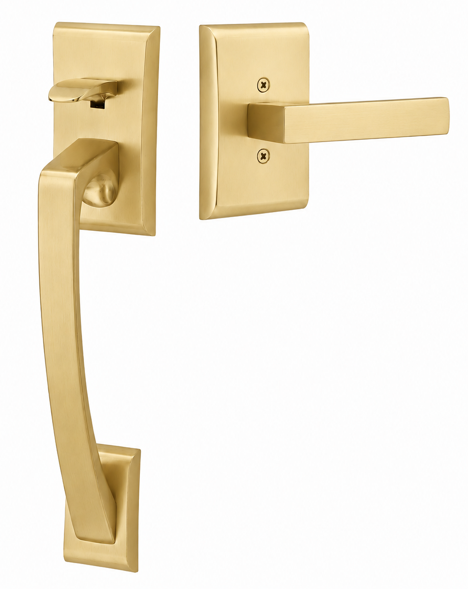 Emtek Ares Modern Lower Half Only