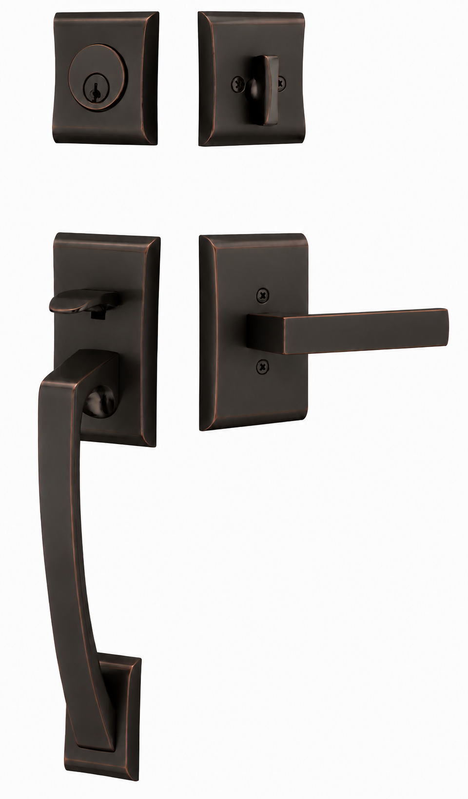 Emtek Ares Entrance Handleset