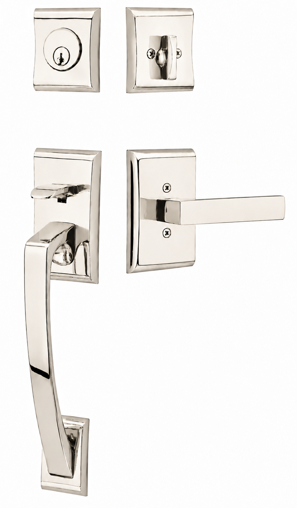 Emtek Ares Entrance Handleset