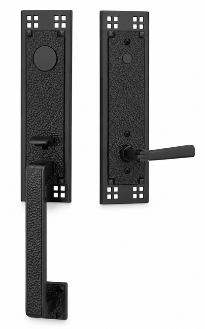 Emtek Arts & Crafts Entrance Handleset