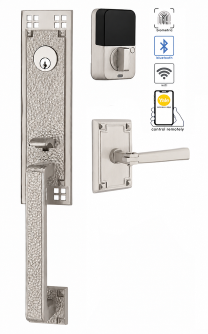 Emtek Arts & Crafts Entrance Handleset
