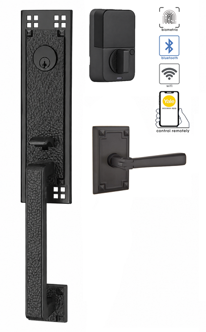 Emtek Arts & Crafts Entrance Handleset