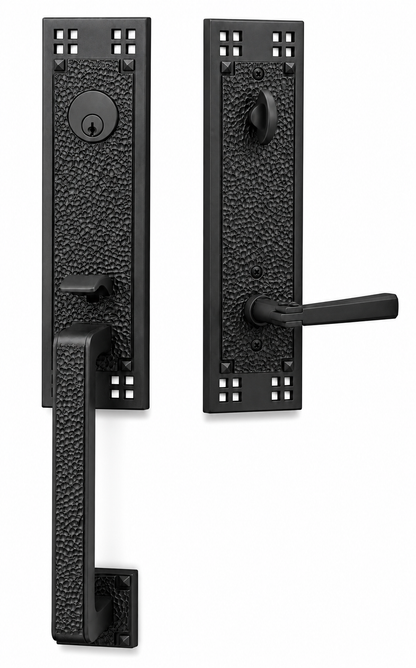 Emtek Arts & Crafts Entrance Handleset