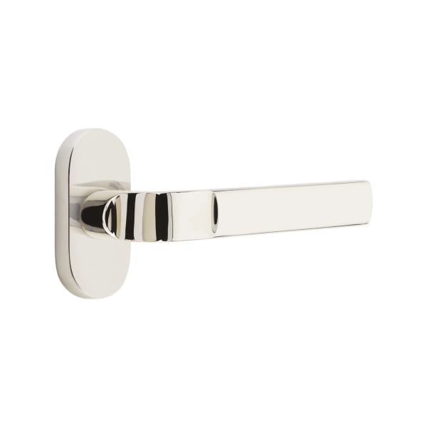 Emtek Aston Lever with 1.5" x 3" Oval Stretto Rosette