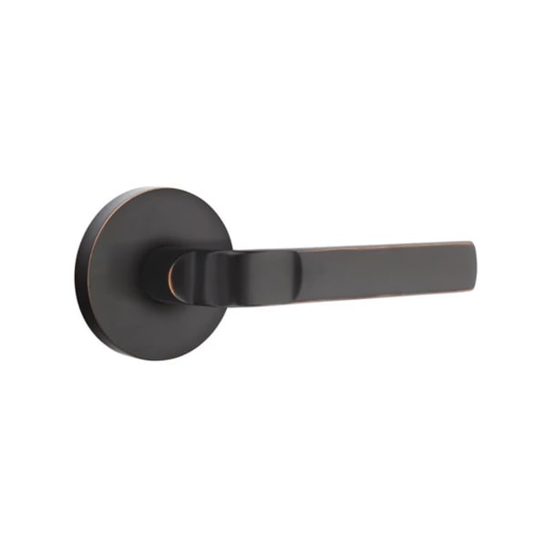 Emtek Aston Lever with Disk Rosette