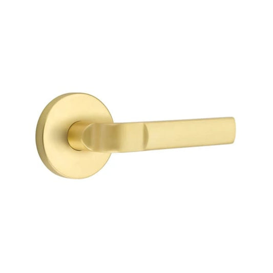 Emtek Aston Lever with Disk Rosette