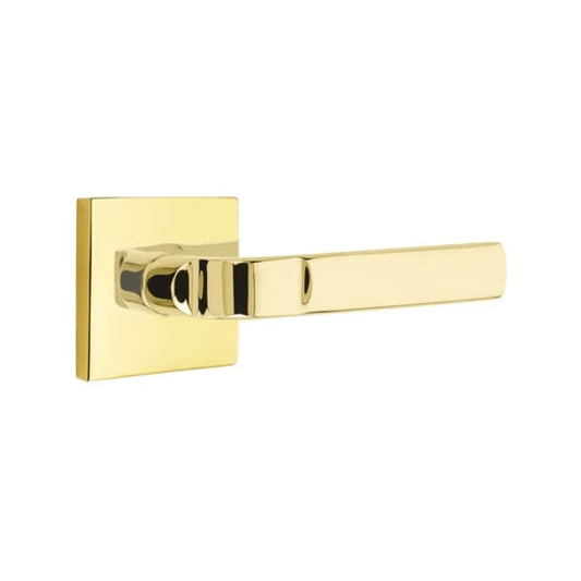 Emtek Aston Lever with Square Rosette