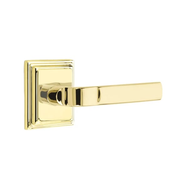 Emtek Aston Lever with Wilshire Rosette
