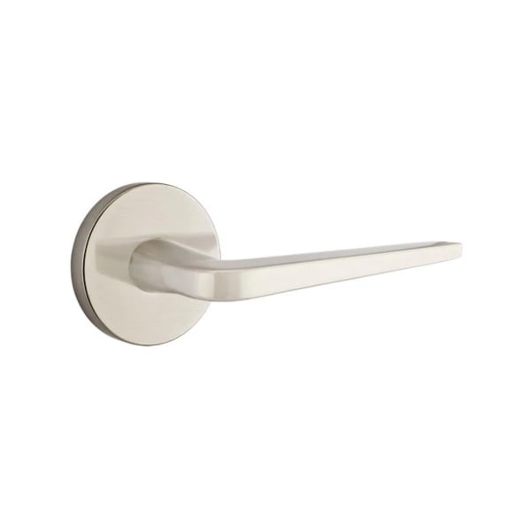 Emtek Athena Interior Mortise Lever with Disk Rosette
