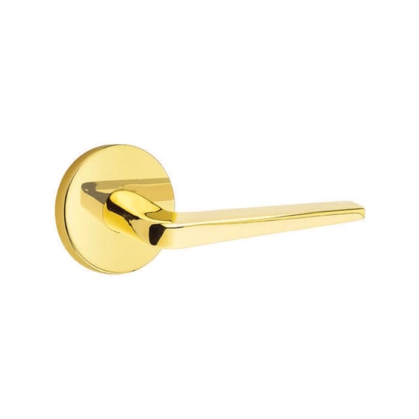 Emtek Athena Interior Mortise Lever with Disk Rosette