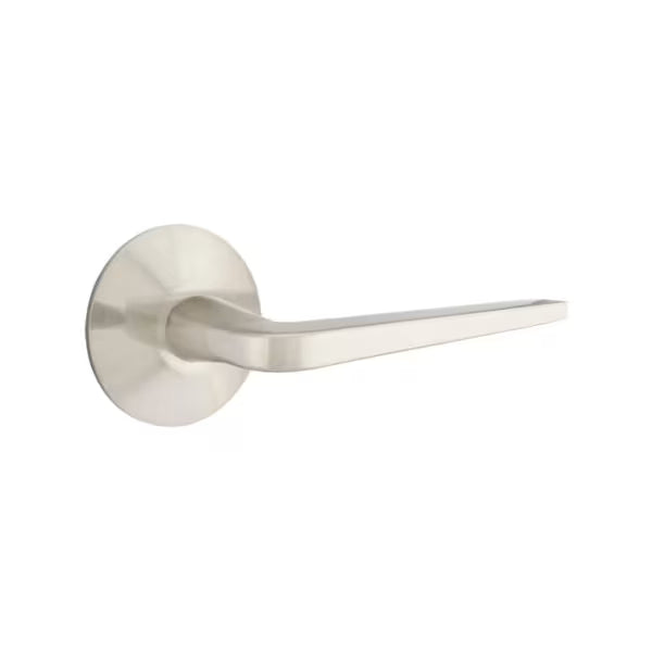 Emtek Athena Interior Mortise Lever with Modern Rosette