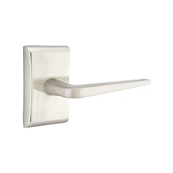 Emtek Athena Interior Mortise Lever with Neos Rosette