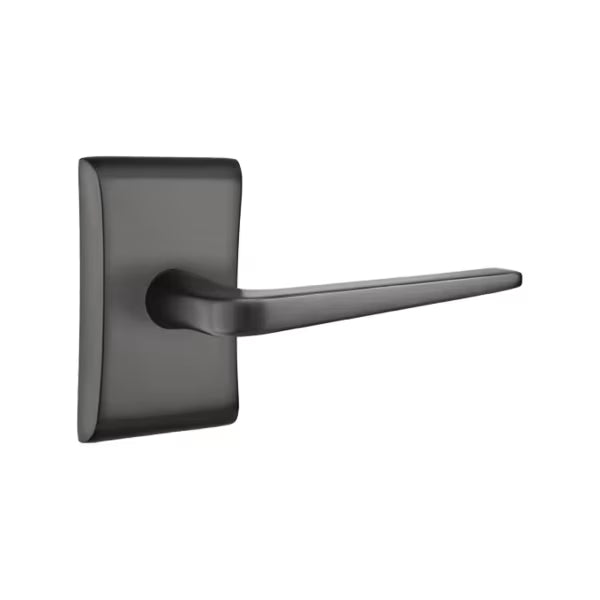 Emtek Athena Interior Mortise Lever with Neos Rosette