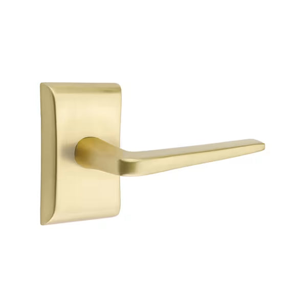 Emtek Athena Interior Mortise Lever with Neos Rosette