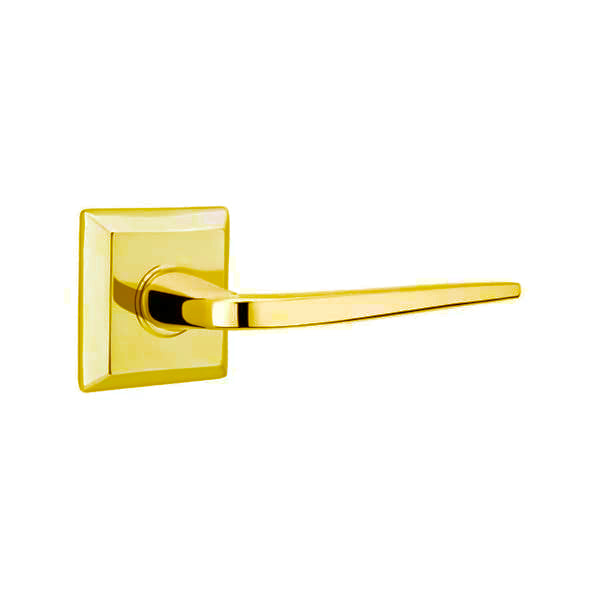 Emtek Athena Lever with Quincy Rosette