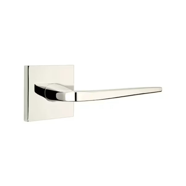 Emtek Athena Lever Handle with Square Rosette