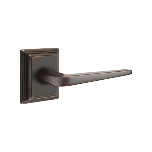 Emtek Athena Lever with Wilshire Rosette