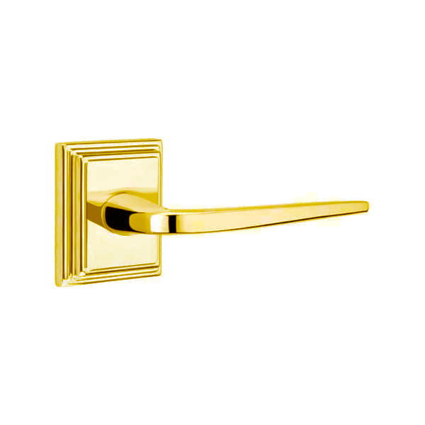 Emtek Athena Lever with Wilshire Rosette