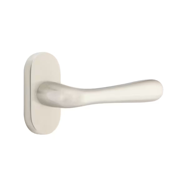 Emtek Basel Lever with 1.5" x 3" Oval Stretto Rosette