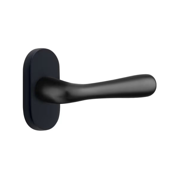 Emtek Basel Lever with 1.5" x 3" Oval Stretto Rosette