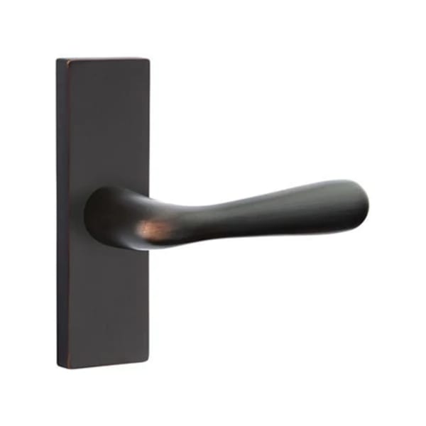 Emtek Basel Lever with 1.5" x 5" Stretto Rosette