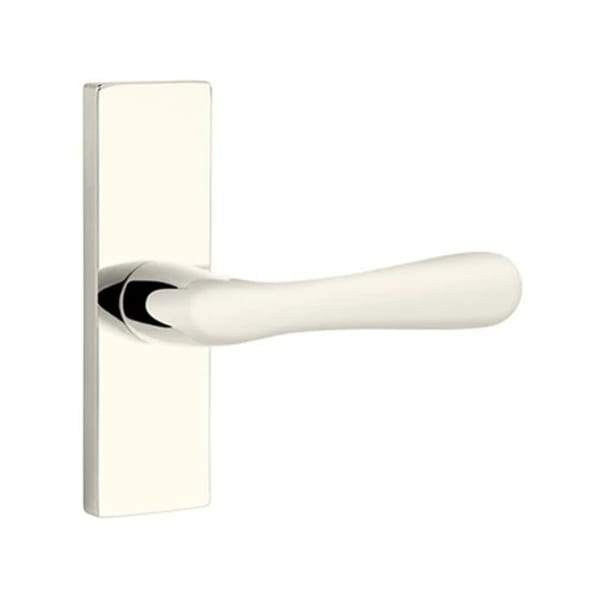 Emtek Basel Lever with 1.5" x 5" Stretto Rosette